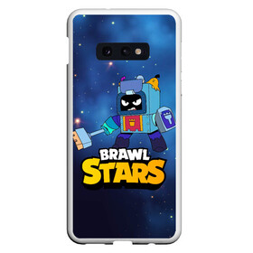 Чехол для Samsung S10E с принтом Ash Brawl Stars Эш  , Силикон | Область печати: задняя сторона чехла, без боковых панелей | ash | brawl | brawl stars | brawlstars | brawl_stars | аш | бравл | бравлстарс | эш