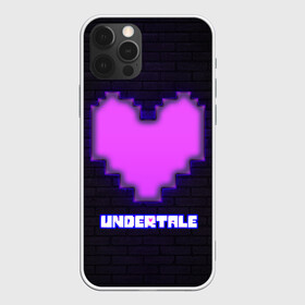 Чехол для iPhone 12 Pro Max с принтом UNDERTALE PURPLE HEART , Силикон |  | sans | undertale | андертале | андертейл | игра | подземная история | подземная сказка | санс | сердце | ундертале