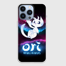 Чехол для iPhone 13 Pro с принтом Ori and the Will of the Wisps ,  |  | adventure | fairy forest | night | ori | ori and the will of the wisps | pc game | spirit of the forest | дух леса | компьютерная игра | ночь | ори | ори и блуждающие огоньки | приключения | сказочный лес