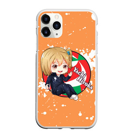 Чехол для iPhone 11 Pro матовый с принтом Yachi Hitoka | Haikyu | Волейбол (Z) , Силикон |  | Тематика изображения на принте: haikuu | haikyu | haikyuu | yachi hitoka | волейбол | сёё | сёё хината | спортивная манга | хайку | хайкю | хината