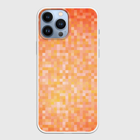 Чехол для iPhone 13 Pro Max с принтом Оранжевая пиксель абстракция ,  |  | halloween | pixel art | абстракция | оранжевый | осенний | пиксели | пиксель арт | пиксельный | рыжий | хэллоуин