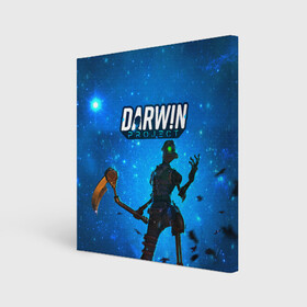 Холст квадратный с принтом Darwin Project | Королевская Битва (Z) , 100% ПВХ |  | battle royale | darwin project | game | survive | дарвиниум | дарвиновский проект | игра | королевская битва