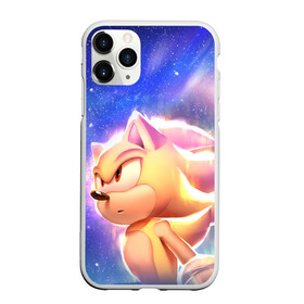 Чехол для iPhone 11 Pro матовый с принтом SONIC | СОНИК (Z) , Силикон |  | blaze the cat | hedgehog | sega | silver | sonic | speed sonic | быстрый ёж | ёж соник | метал соник | сега | сильвер | синий ёж | соник