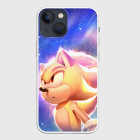 Чехол для iPhone 13 mini с принтом SONIC | СОНИК (Z) ,  |  | blaze the cat | hedgehog | sega | silver | sonic | speed sonic | быстрый ёж | ёж соник | метал соник | сега | сильвер | синий ёж | соник