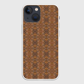 Чехол для iPhone 13 mini с принтом Деревянный паркет ,  |  | деревянный | доски | коричневая текстура | коричневый | креативный | модный принт | паркет | современный | текстура