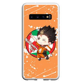 Чехол для Samsung Galaxy S10 с принтом Nishinoya Yuo | Haikyu | Волейбол (Z) , Силикон | Область печати: задняя сторона чехла, без боковых панелей | haikuu | haikyu | haikyuu | nishinoya yuo | волейбол | сёё | сёё хината | спортивная манга | хайку | хайкю | хината