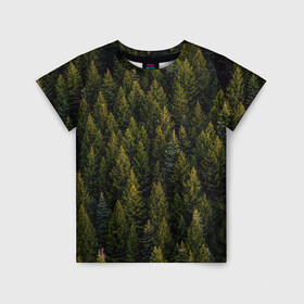 Детская футболка 3D с принтом лес вечный , 100% гипоаллергенный полиэфир | прямой крой, круглый вырез горловины, длина до линии бедер, чуть спущенное плечо, ткань немного тянется | вечный | военный | деревья | камуфляж | лес | охотник | патриот | природа | россия | свобода | сибирь | солдат | тайга