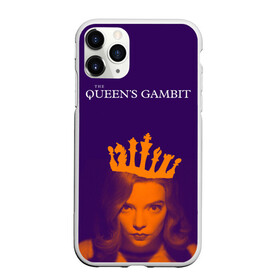 Чехол для iPhone 11 Pro матовый с принтом Бэт , Силикон |  | chess | serial | the queens gambit | аня тейлор джой | сериал | сериалы | ход королевы | шахматы | элизабет хармон