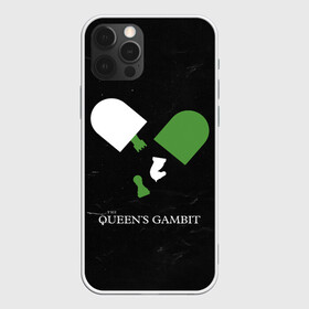 Чехол для iPhone 12 Pro Max с принтом Qweens gambit , Силикон |  | chess | serial | the queens gambit | аня тейлор джой | сериал | сериалы | ход королевы | шахматы | элизабет хармон