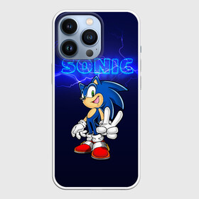 Чехол для iPhone 13 Pro с принтом SONIK | СУПЕР СОНИК ,  |  | Тематика изображения на принте: sonic | sonic boom | ёж сонник | игры | соник | супер соник