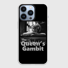 Чехол для iPhone 13 Pro с принтом Sad Queen ,  |  | chess | serial | the queens gambit | аня тейлор джой | сериал | сериалы | ход королевы | шахматы | элизабет хармон