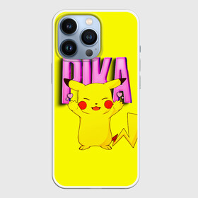 Чехол для iPhone 13 Pro с принтом ПИКАЧУ | PIKACHU ,  |  | pika | pikachu | аниме | игры | пика | пикачу | покемон | покемоны