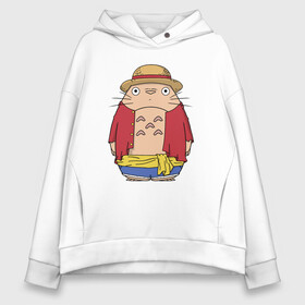 Женское худи Oversize хлопок с принтом Totoro Luffy , френч-терри — 70% хлопок, 30% полиэстер. Мягкий теплый начес внутри —100% хлопок | боковые карманы, эластичные манжеты и нижняя кромка, капюшон на магнитной кнопке | ghibli | japan | luffy | nature | neigbor | neighbour | totoro | анимация | аниме | гибли | друг | животные | лес | луффи | милый | мир | миядзаки | мой сосед тоторо | мульт | мультфильм | природа | сосед | тоторо | хаяо | хранитель