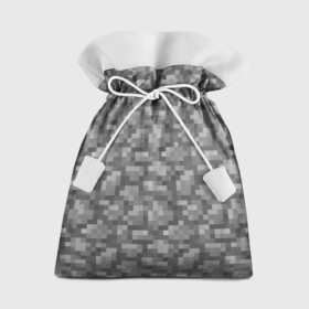 Подарочный 3D мешок с принтом Булыжник , 100% полиэстер | Размер: 29*39 см | Тематика изображения на принте: cobblestone | maincraft | minecraft | булыга | булыжник | камень | майн | майнкрафт | текстура
