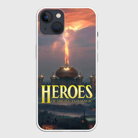 Чехол для iPhone 13 с принтом Heroes of Might and Magic | HoM (Z) ,  |  | heroes | heroes of might and magic | hom | oldskull | герои | герои меча | герои меча и магии | олдскулл
