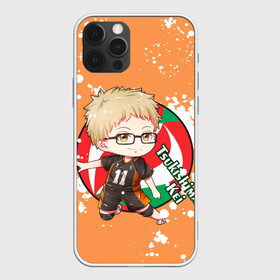 Чехол для iPhone 12 Pro с принтом Tsukishima Kei | Haikyu | Волейбол (Z) , силикон | область печати: задняя сторона чехла, без боковых панелей | haikuu | haikyu | haikyuu | tsukishima | tsukishima kei | волейбол | спортивная манга | хайку | хайкю