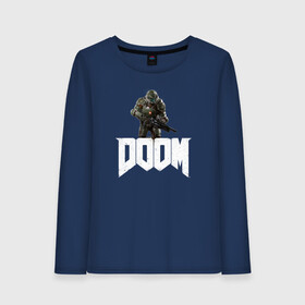 Женский лонгслив хлопок с принтом Doom 2016 , 100% хлопок |  | doom | doom guy | doom slayer | doomguy | doomslayer | дум | дум гай | думгай | думслеер | думслэер | палач рока