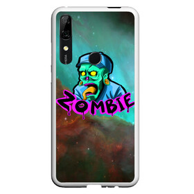 Чехол для Honor P Smart Z с принтом ZOMBIE , Силикон | Область печати: задняя сторона чехла, без боковых панелей | зомбаки | зомби | зомби апокалипсис | конец света | мертвец | труп | ужасы