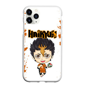 Чехол для iPhone 11 Pro матовый с принтом Юу Нишиноя | Nishinoya Yu (Z) , Силикон |  | haikuu | haikyu | haikyuu | nishinoya yu | волейбол | нишиноя | спортивная манга | хайку | хайкю | юу нишиноя