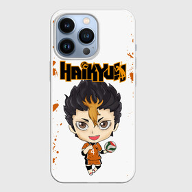 Чехол для iPhone 13 Pro с принтом Юу Нишиноя | Nishinoya Yu (Z) ,  |  | haikuu | haikyu | haikyuu | nishinoya yu | волейбол | нишиноя | спортивная манга | хайку | хайкю | юу нишиноя