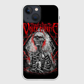 Чехол для iPhone 13 mini с принтом Bullet For My Valentine ,  |  | bfmv | bullet for my valentine | metal | rock | группы | метал | музыка | рок | трэш