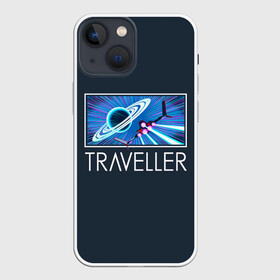 Чехол для iPhone 13 mini с принтом Traveller ,  |  | game | games | no mans sky | no men sky | space | выжывалка | игра | игры | космические корабли | космический корабль | космос | ноу менс скай | планеты | путешествие | путешествия