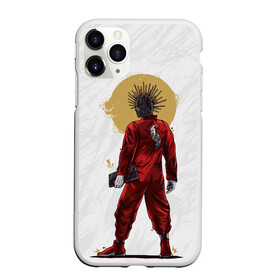 Чехол для iPhone 11 Pro матовый с принтом GRAIG JONES | SLIPKNOT | СЛИПКНОТ (Z) , Силикон |  | craig jones | craig michael jones | rock | slipknot | крейг | крейг джонс | петля | рок | скользящий узел | слипкнот | тяжелый рок | удавка