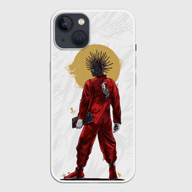 Чехол для iPhone 13 с принтом GRAIG JONES | SLIPKNOT | СЛИПКНОТ (Z) ,  |  | Тематика изображения на принте: craig jones | craig michael jones | rock | slipknot | крейг | крейг джонс | петля | рок | скользящий узел | слипкнот | тяжелый рок | удавка