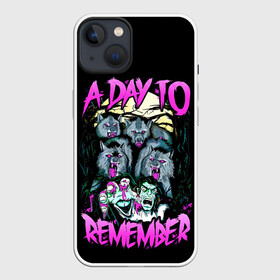 Чехол для iPhone 13 с принтом A Day to Remember ,  |  | a day to remember | adtr | волки | группы | музыка | рок