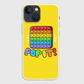 Чехол для iPhone 13 mini с принтом POP IT ИГРУШКА ,  |  | pop it | popit | антистресс | игрушка | поп ит | попит | пузырчатая плёнка | пупырка | симпл димпл | симплдимпл