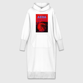 Платье удлиненное хлопок с принтом ABBA I still have Faith in you ,  |  | abba | абба | альбом | возвращение | группа | легенда | музыка | поп | электроника