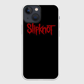 Чехол для iPhone 13 mini с принтом Slipknot (+Спина) ,  |  | slipknot | лого | музыка | надпись | рок | текст | типография