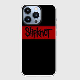 Чехол для iPhone 13 Pro с принтом Полосатый Slipknot ,  |  | slipknot | лого | музыка | полоса | рок | текст