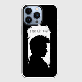 Чехол для iPhone 13 Pro с принтом Я не хочу идти ,  |  | doctor who | serial | доктор кто | путешествия во времени | сериал | сериалы | фантастика