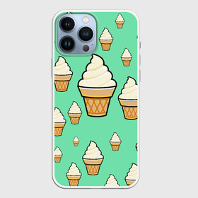 Чехол для iPhone 13 Pro Max с принтом Мороженое   Ice Cream Party ,  |  | ice cream party | вкуснотень | еда | мороженое | стаканчик