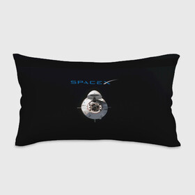 Подушка 3D антистресс с принтом SpaceX Dragon 2 , наволочка — 100% полиэстер, наполнитель — вспененный полистирол | состоит из подушки и наволочки на молнии | Тематика изображения на принте: rocket | ship | space | spaceship | spacex | икс | корабль | космический | космос | ракета | спейс
