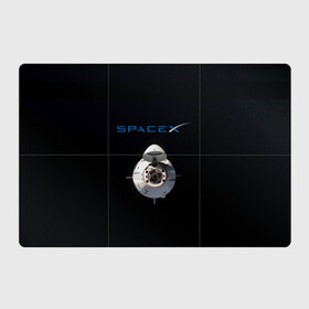 Магнитный плакат 3Х2 с принтом SpaceX Dragon 2 , Полимерный материал с магнитным слоем | 6 деталей размером 9*9 см | rocket | ship | space | spaceship | spacex | икс | корабль | космический | космос | ракета | спейс