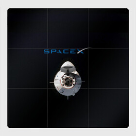 Магнитный плакат 3Х3 с принтом SpaceX Dragon 2 , Полимерный материал с магнитным слоем | 9 деталей размером 9*9 см | rocket | ship | space | spaceship | spacex | икс | корабль | космический | космос | ракета | спейс