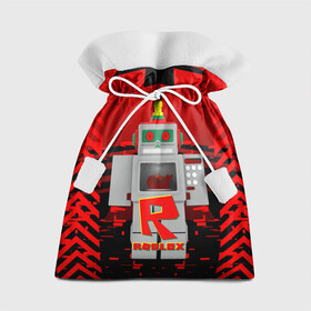 Подарочный 3D мешок с принтом ROBO | ROBLOX | РОБЛОКС (Z) , 100% полиэстер | Размер: 29*39 см | game | gamer | roblox | robo | simulator | игра | конструктор | роблок | роблокс | робо | симулятор | строительство | фигура