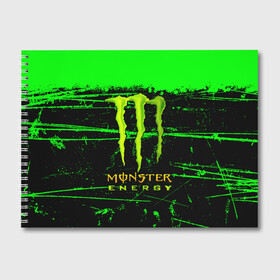 Альбом для рисования с принтом MONSTER ENERGY NEON LOGO , 100% бумага
 | матовая бумага, плотность 200 мг. | monster | monster energy | монстер | монстер енерджи | монстер енэрджи | монстер энерджи | неон | энергетик | энергетический напиток