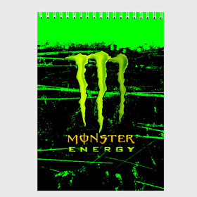 Скетчбук с принтом MONSTER ENERGY NEON LOGO , 100% бумага
 | 48 листов, плотность листов — 100 г/м2, плотность картонной обложки — 250 г/м2. Листы скреплены сверху удобной пружинной спиралью | Тематика изображения на принте: monster | monster energy | монстер | монстер енерджи | монстер енэрджи | монстер энерджи | неон | энергетик | энергетический напиток