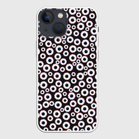Чехол для iPhone 13 mini с принтом Зоркий глаз ,  |  | 1000 глаз | eyes | взгляд | глаза | глазное яблоко | зрачок глаза | красные глаза | мнгоглазые