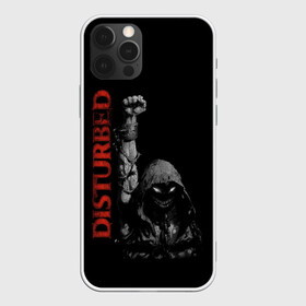 Чехол для iPhone 12 Pro с принтом DISTURBED , силикон | область печати: задняя сторона чехла, без боковых панелей | dark | disturbed | dreiman | grunge | hardcore | metal | monster | music | punk | rock | usa | гранж | дистербд | дрейман | метал | музыка | панк | рок