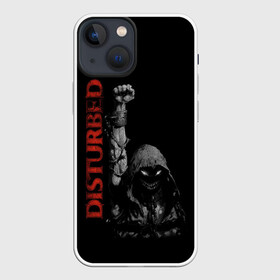 Чехол для iPhone 13 mini с принтом DISTURBED ,  |  | dark | disturbed | dreiman | grunge | hardcore | metal | monster | music | punk | rock | usa | гранж | дистербд | дрейман | метал | музыка | панк | рок