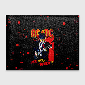 Обложка для студенческого билета с принтом ARE YOU REDY? AC/DC , натуральная кожа | Размер: 11*8 см; Печать на всей внешней стороне | Тематика изображения на принте: ac dc | acdc | acdc ас дс | angus | back in black | highway to hell | mckinnon | you | австралийская | ангус янг | ас дс | асдс | блюз | в форме | гитара | группа | крис слэйд | метал | молния | музыка | певец | рок | рок н ролл | стиви янг