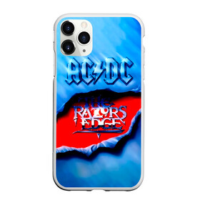 Чехол для iPhone 11 Pro Max матовый с принтом AC/DC - The Razor’s Edge , Силикон |  | Тематика изображения на принте: ac dc | acdc | acdc ас дс | angus | back in black | highway to hell | mckinnon | you | австралийская | ангус янг | ас дс | асдс | блюз | в форме | гитара | группа | крис слэйд | метал | молния | музыка | певец | рок | рок н ролл | стиви янг