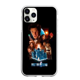 Чехол для iPhone 11 Pro матовый с принтом Doctor who team , Силикон |  | Тематика изображения на принте: doctor who | serial | доктор кто | путешествия во времени | сериал | сериалы | фантастика