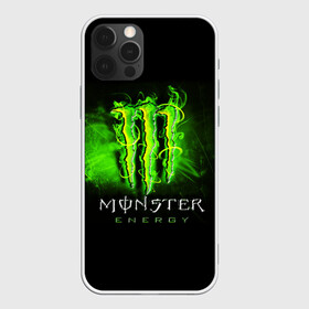 Чехол для iPhone 12 Pro Max с принтом MONSTER ENERGY NEON | НЕОН , Силикон |  | Тематика изображения на принте: monster | monster energy | монстер | монстер енерджи | монстер енэрджи | монстер энерджи | неон | энергетик | энергетический напиток