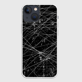 Чехол для iPhone 13 mini с принтом ТЕКСТУРА ГРАНЖ | GRUNGE ,  |  | grunge | texture | гранж | краска | линии | потертости | старина | текстура