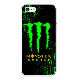 Чехол для iPhone 5/5S матовый с принтом MONSTER ENERGY NEON | МОНСТЕР , Силикон | Область печати: задняя сторона чехла, без боковых панелей | monster | monster energy | монстер | монстер енерджи | монстер енэрджи | монстер энерджи | неон | энергетик | энергетический напиток